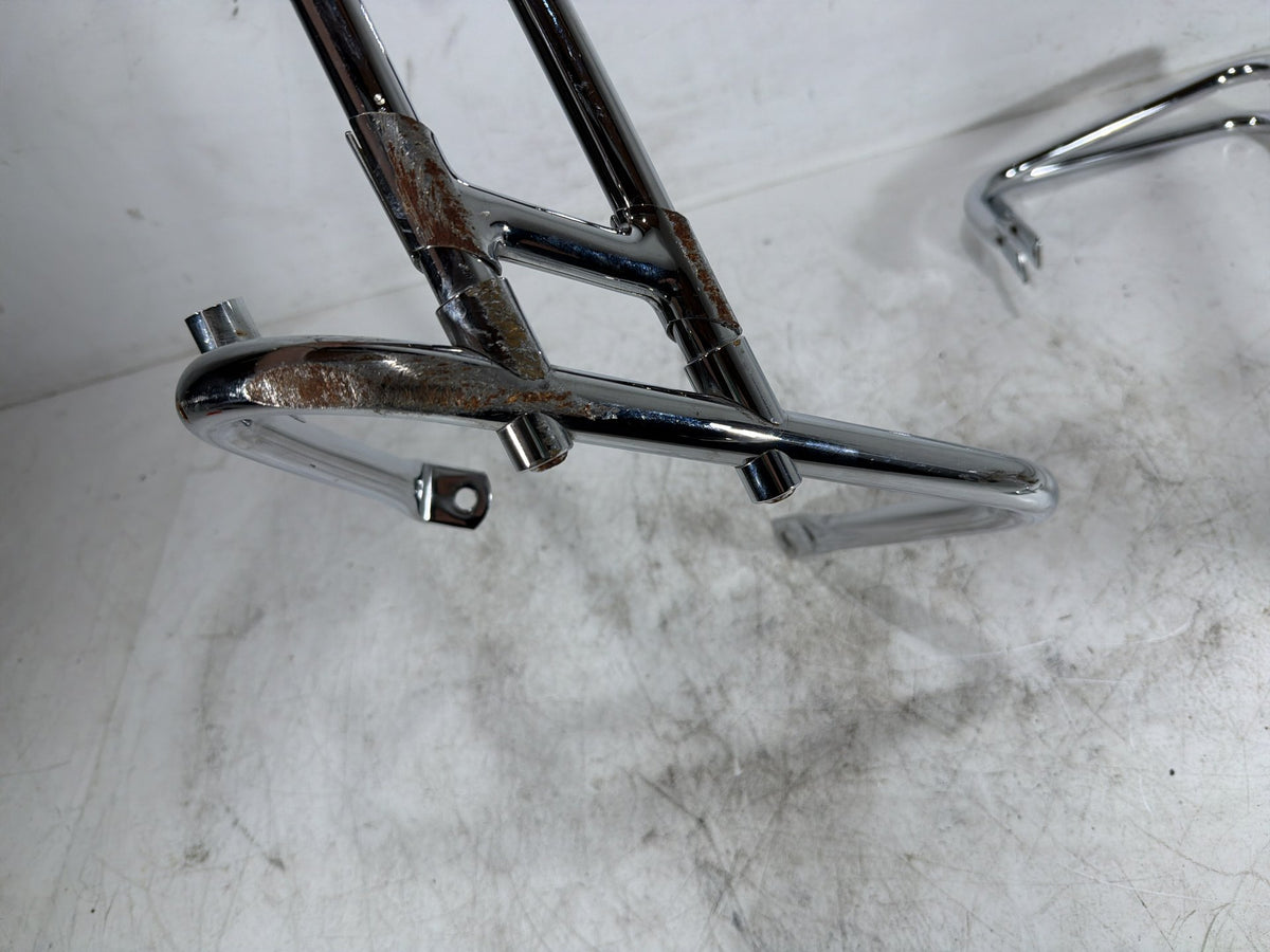 2006 Harley Electra Glide Touring Classic OEM Rear Left Right Saddlebag Guard Rails Bar