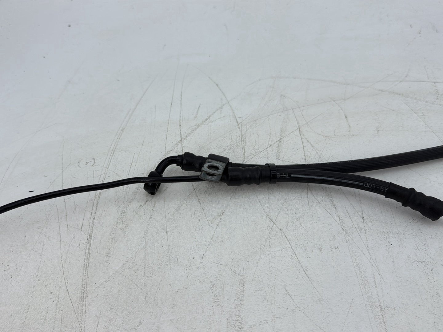 1997 Harley Softail FLSTC Heritage Classic OEM Front Brake Hose Line Pipe