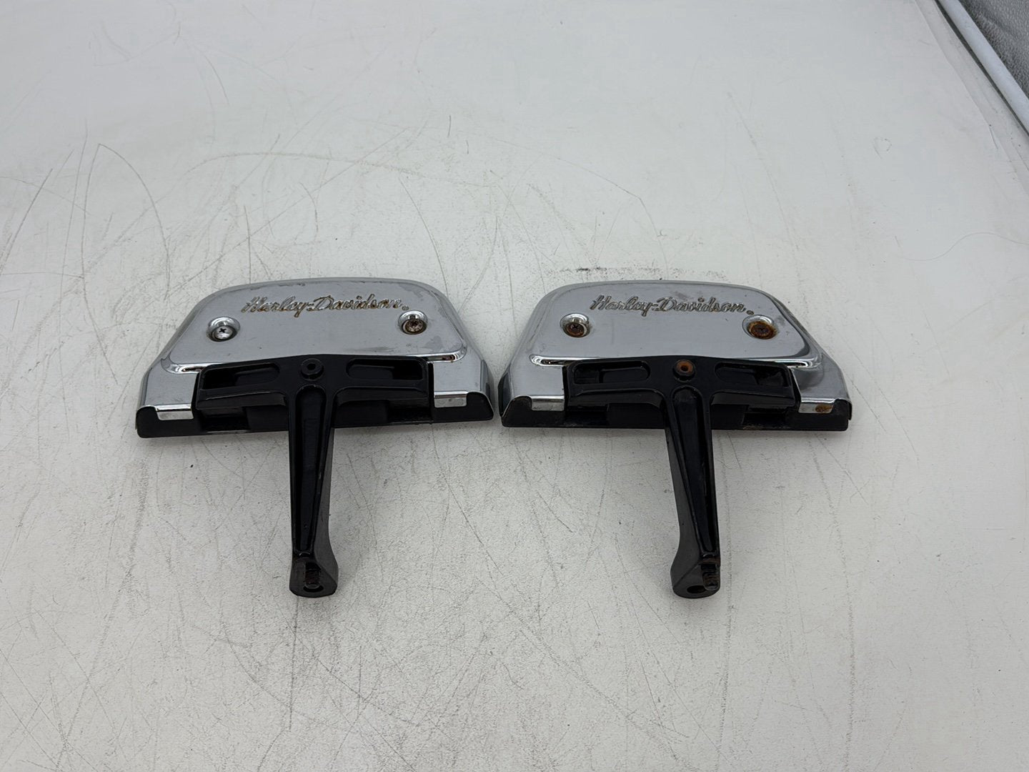 00 Harley Touring Electra Glide Ultra Left Right Passenger Floorboard Foot Rest