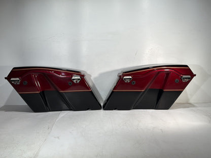 1995 Harley Touring FLHTCI Electra Glide Classic OEM Left Right Saddlebags Luggage NOKey