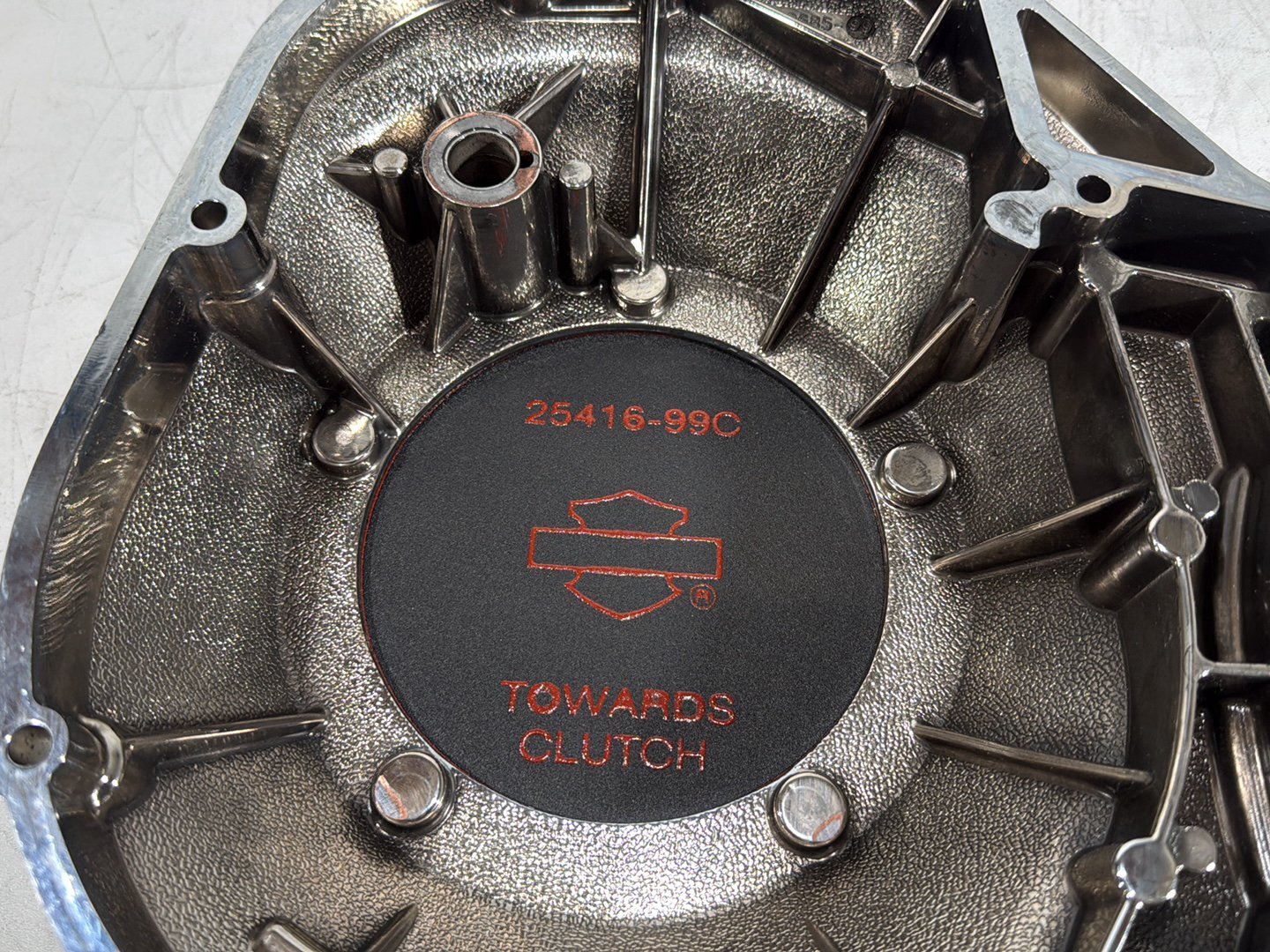 2003 Harley Road King Touring FLHRCI Classic OEM Outer Primary Clutch Cover
