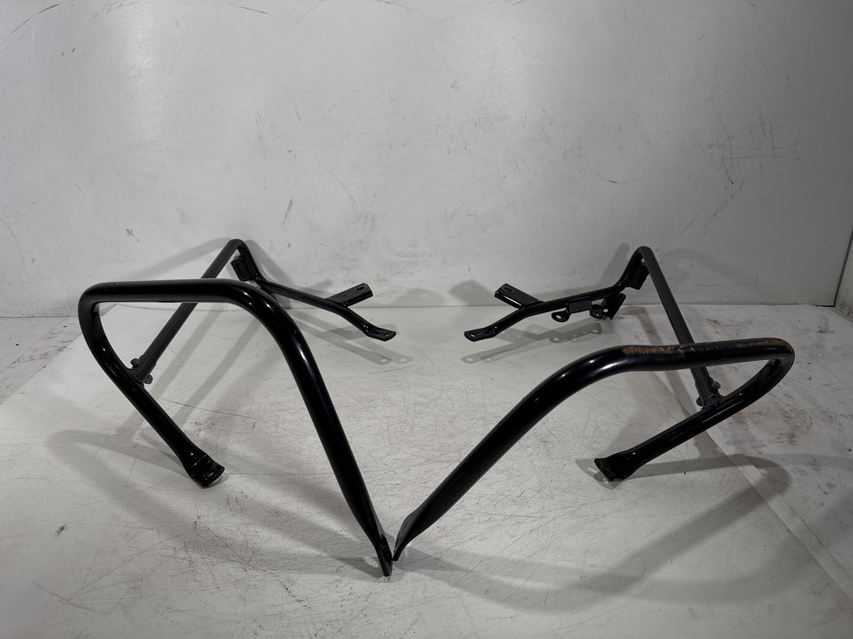 2013 Harley Street Glide Touring OEM Rear Left Right Saddlebag Guard Rails Bar
