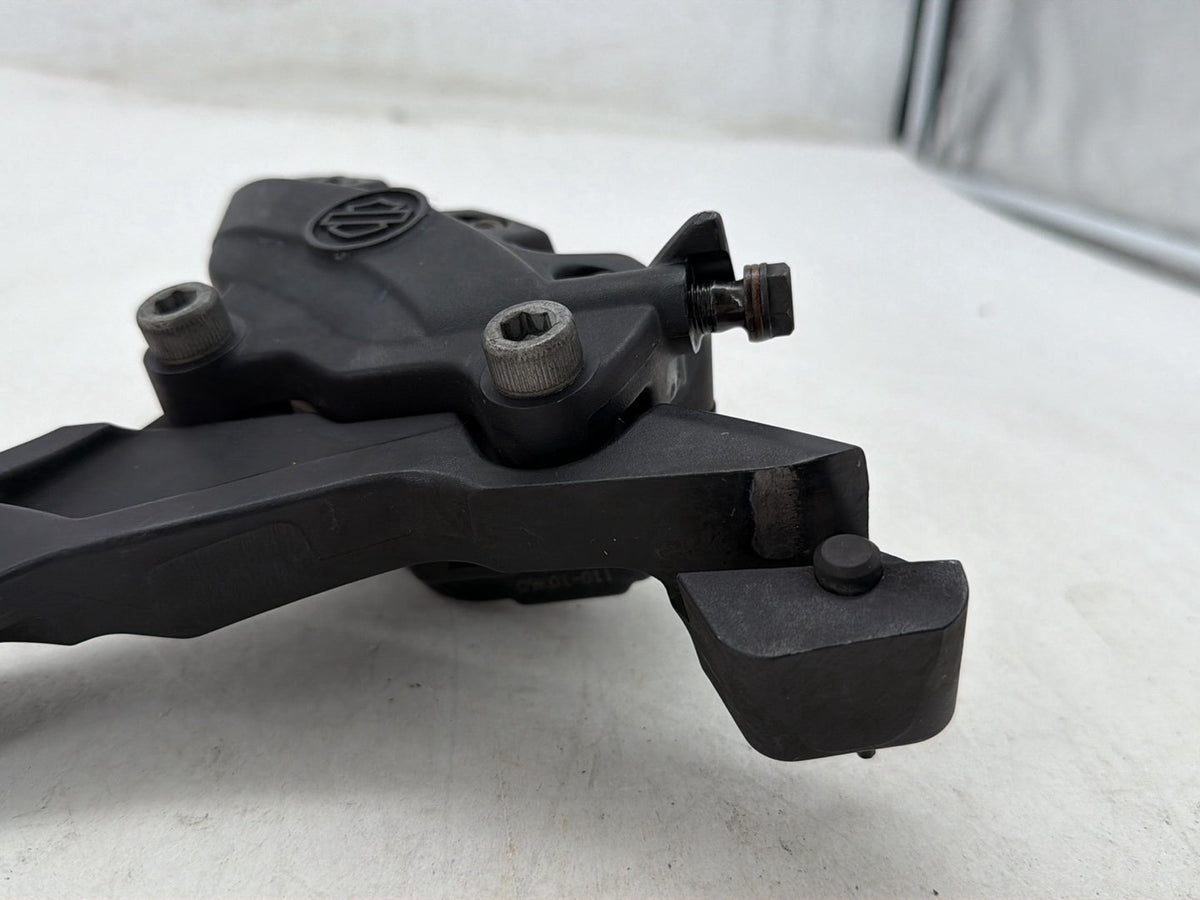2010 Harley Street Glide Touring FLHX OEM Rear Back Brake Caliper w/ Bracket