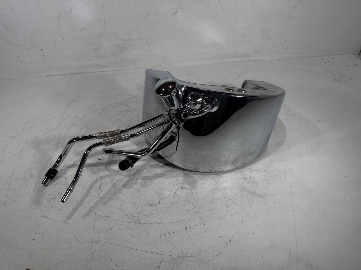 03 Harley Softail Deuce FXSTDI OEM Oil Tank Reservoir Bottle Canister & Dipstick