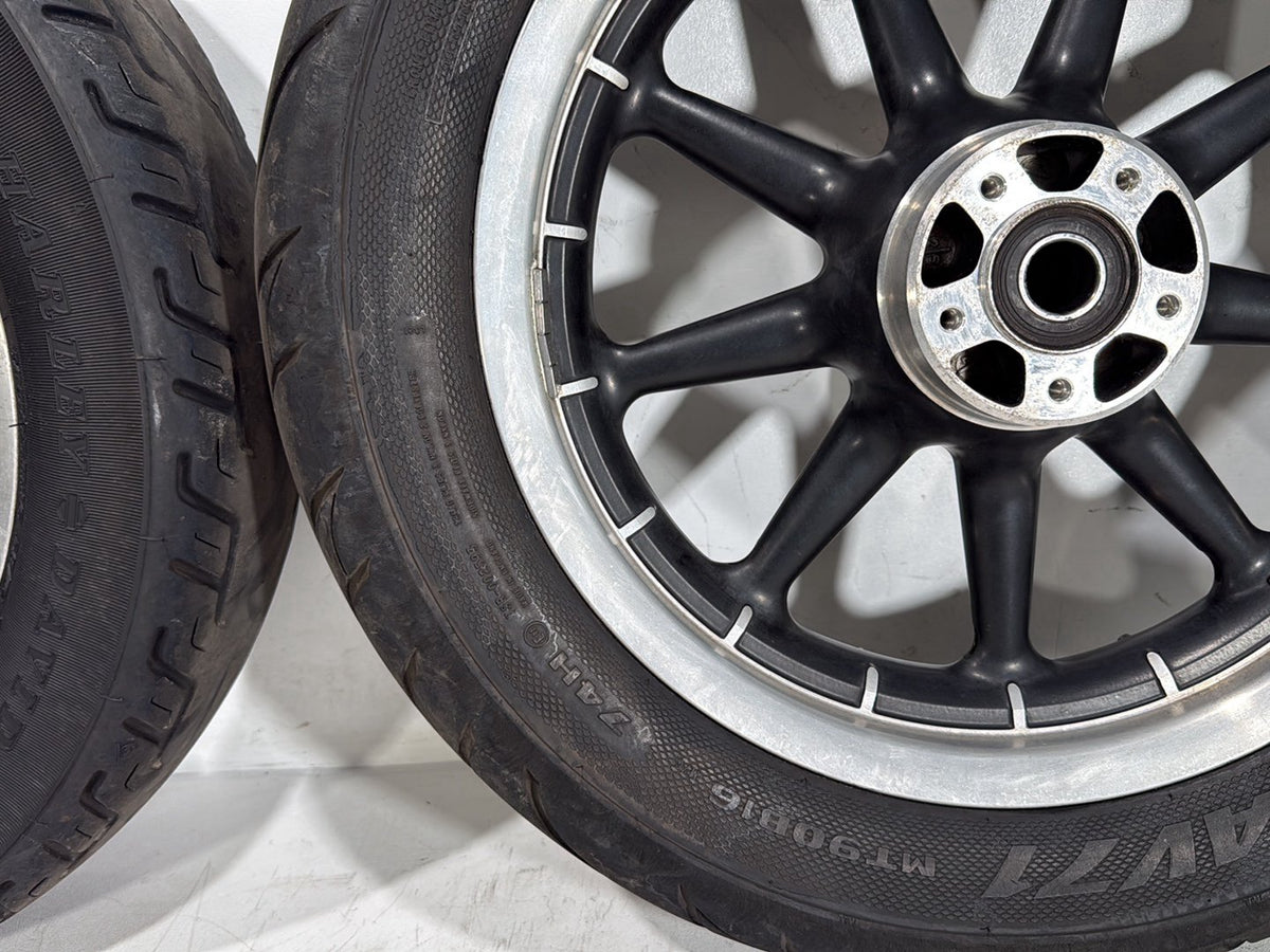 2007 Harley Touring FLHTP Electra Glide Police OEM Front Rear Wheel Rim Tire 16"