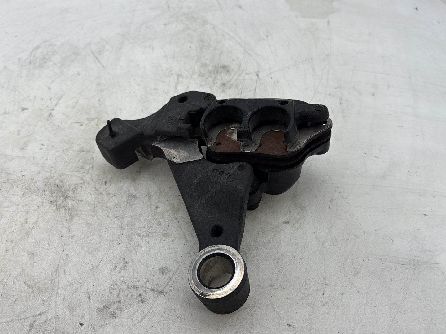 2012 Harley Dyna FXDF Fat Bob OEM Rear Back Brake Caliper w/ Bracket
