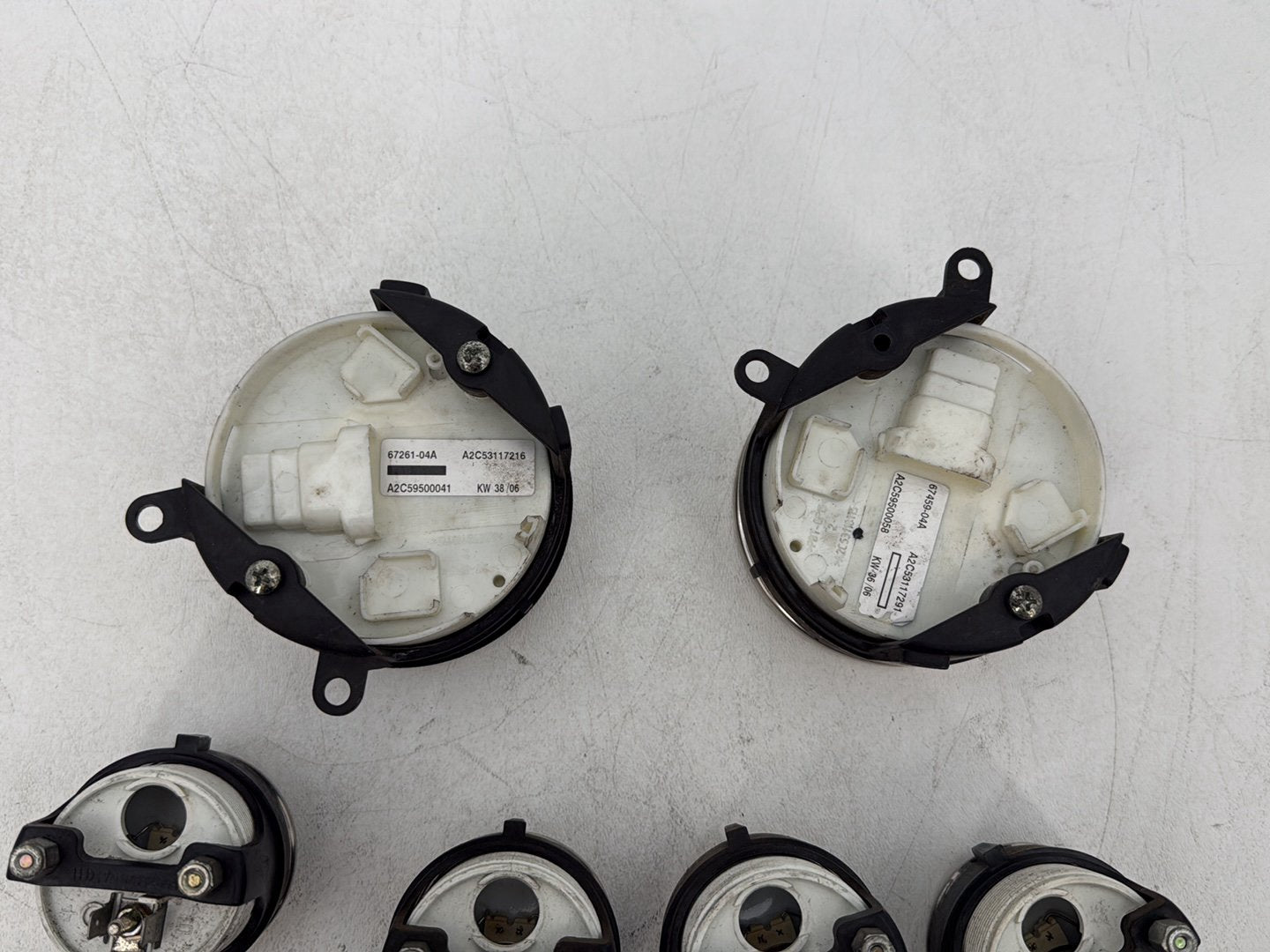 2007 - 2012 Harley-Davidson Touring Street Glide Air Oil Volt Fuel Tacho Speedo Gauges 43K