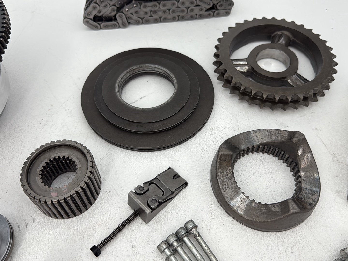 2014 Harley Electra Glide Touring CVO Screamin Eagle OEM Clutch Basket Chain Tensioner Kit