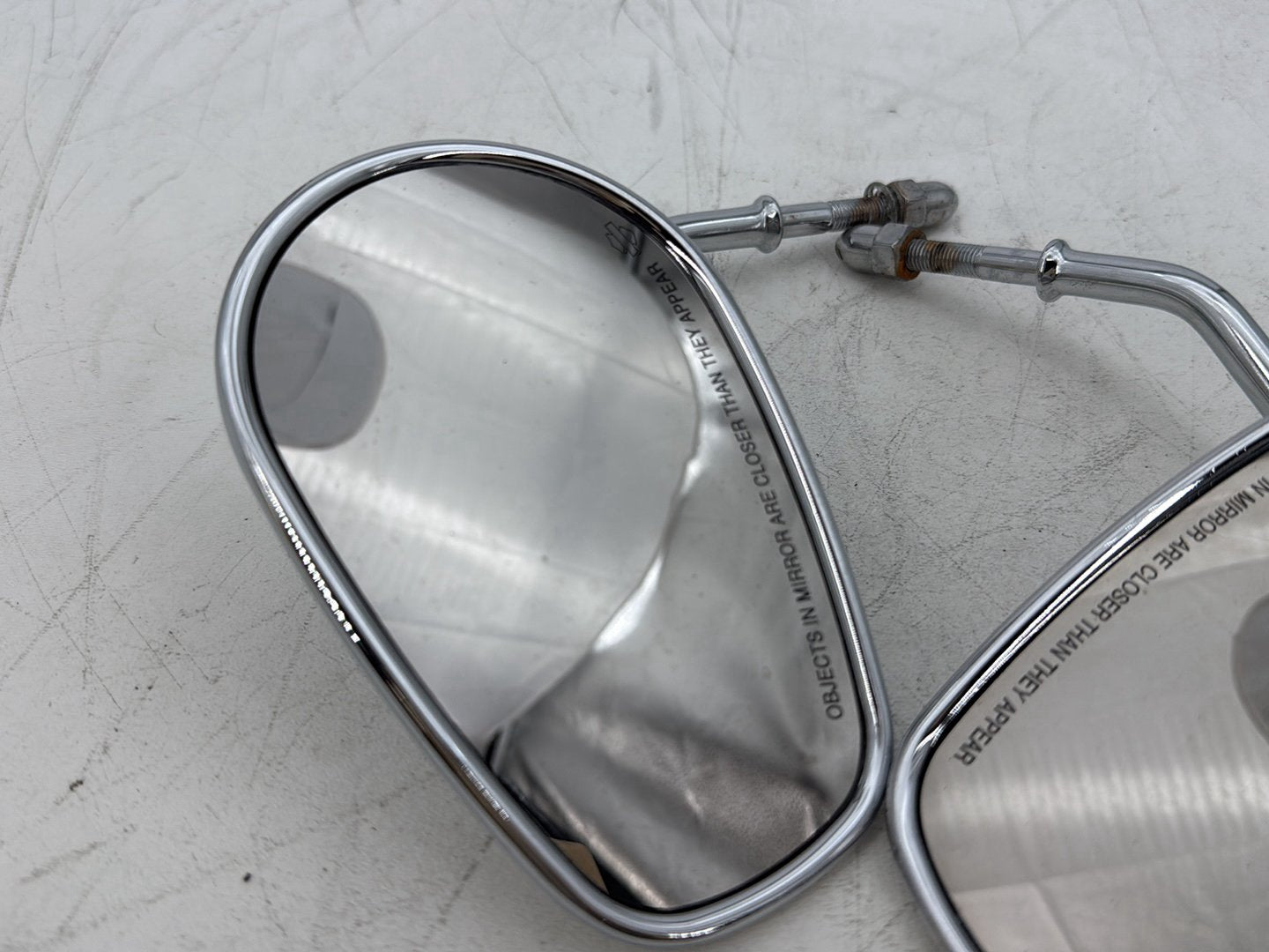 2005 Harley Heritage Softail Classic OEM Left Right Rear View Mirror 91840-03B