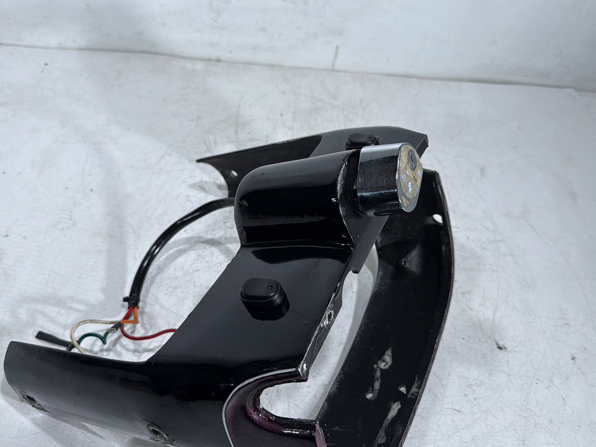 1990 Harley Electra Glide Touring Front Inner Fairing Dash Panel Ignition NOKey