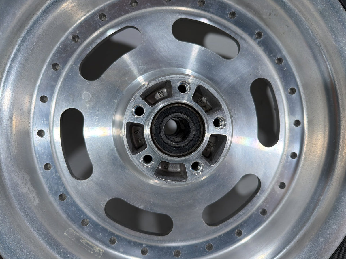 2012 Harley Dyna Fat Bob OEM Front Rear Wheel Rim Tire 130/90B16, 180/70B16 16"