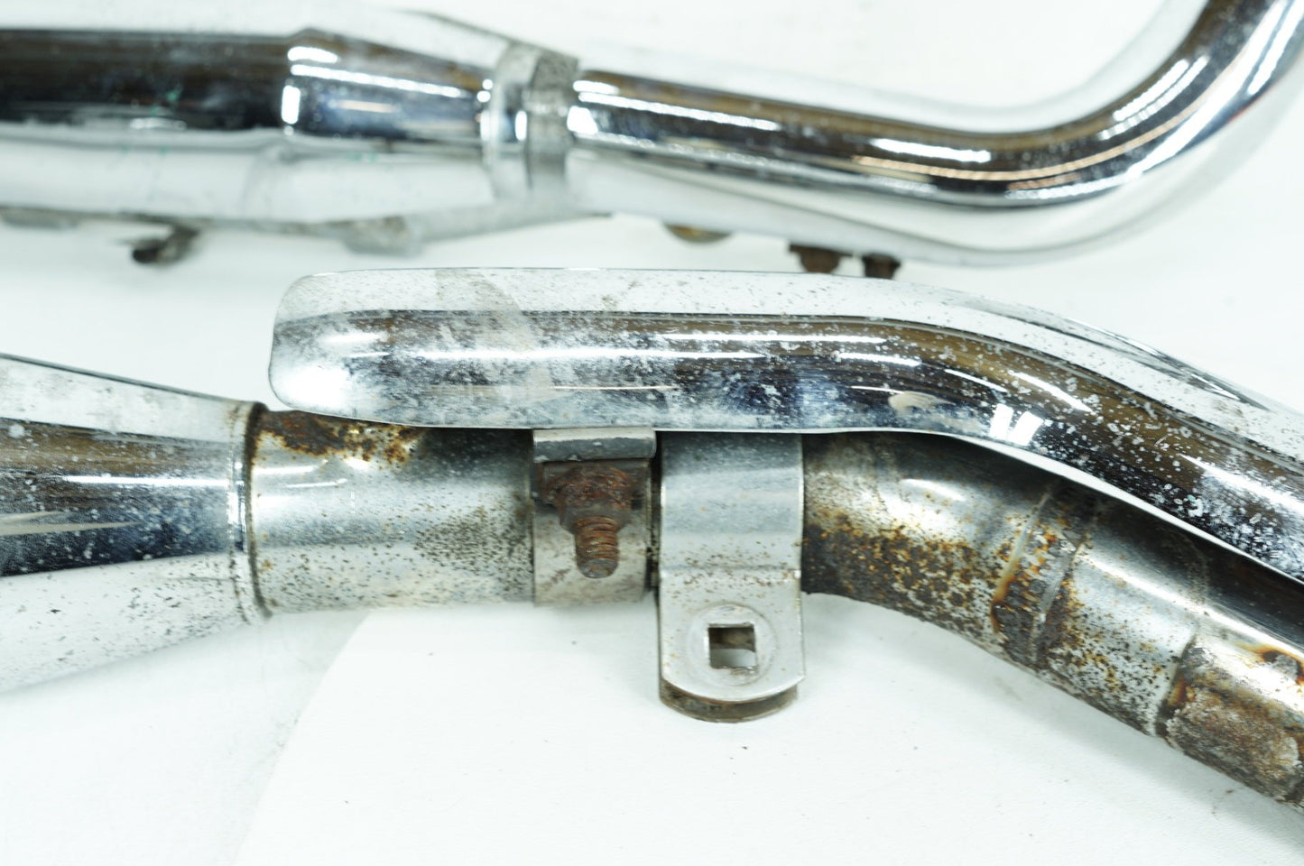 2004 - 2013 Harley-Davidson Sportster Low Exhaust Header Pipes Muffler 64840-04