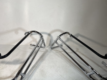 1984 - 1998 Harley-Davidson Touring Electra Glide Classic Rear Left Right Saddlebag Guard Rails Bar  	49193-93