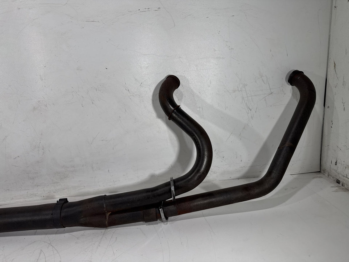 02 Harley Electra Glide Touring FLHT Exhaust System Header Pipe Muffler Silencer