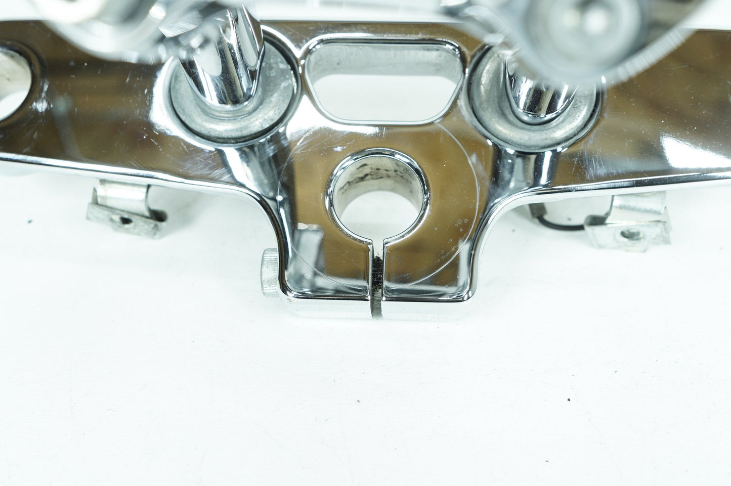 2007 - 2012 Harley-Davidson Softail Heritage Classic Front Fork Upper Triple Tree Clamps  	45456-86B