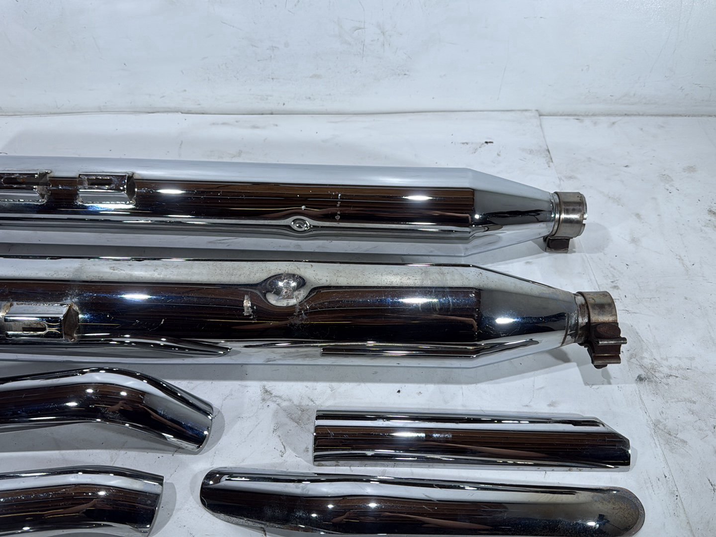 2004 Harley Road King Touring Classic OEM Exhaust Muffler Silencer Slip On