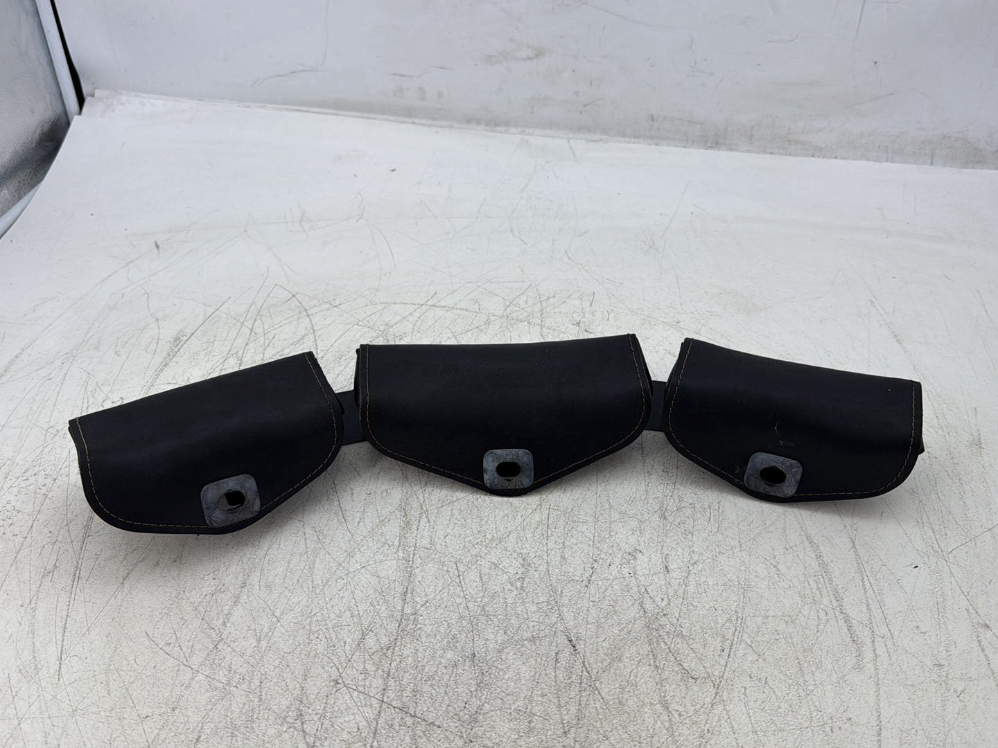 1998 Harley Touring FLHTCUI Electra Glide Ultra OEM Front Onboard Tool Bag Leather Storage