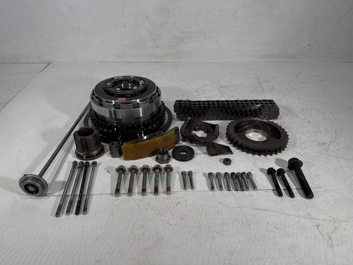 07 Harley Electra Glide Touring CVO Eagle OEM Clutch Basket Chain Tensioner Kit