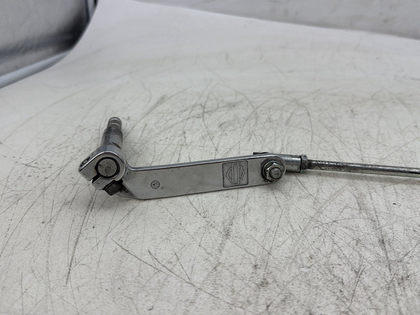 2006 Harley Road King Touring FLHRCI Classic OEM Gear Shifter Lever w/ Rod linkage