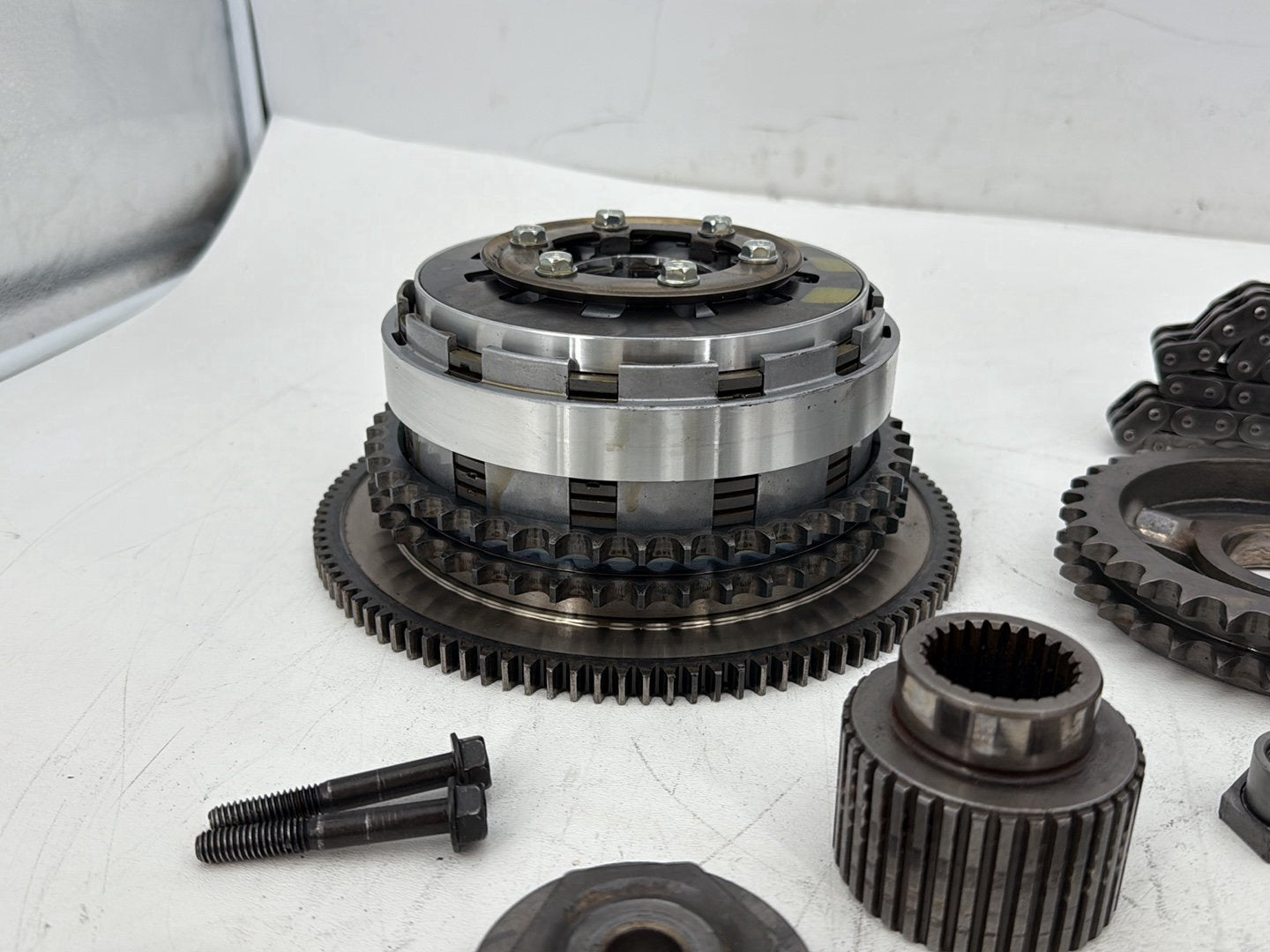 2011 Harley Electra Glide Ultra FLHTK OEM Clutch Basket Chain Tensioner Kit