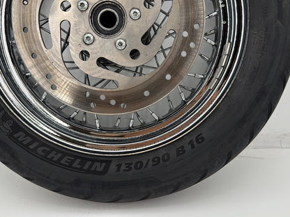 2007 Harley Softail Heritage Classic FLSTC OEM Rear Wheel Rim Tire Spoked
