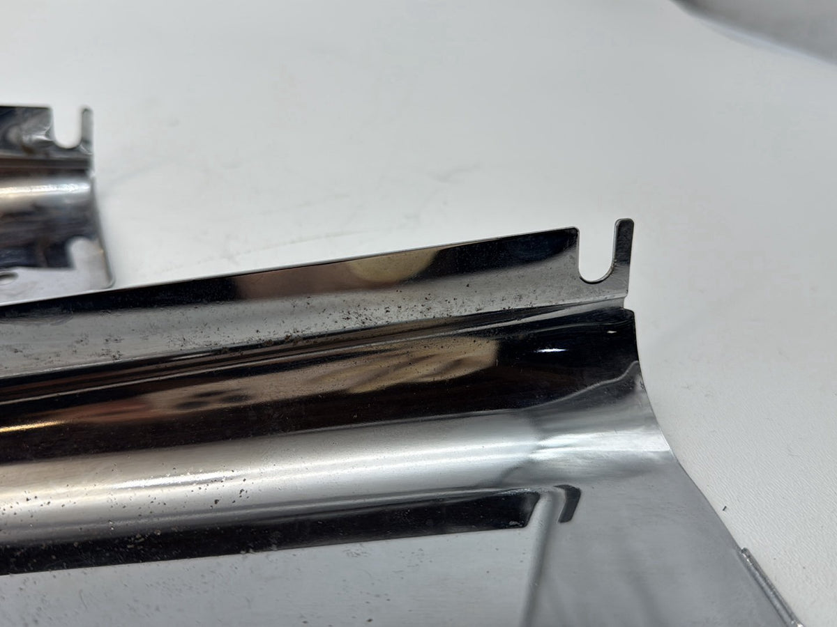 1991 Harley Heritage Softail Classic FLSTC OEM Front Left Right Fork Tube Slider Guard Covers