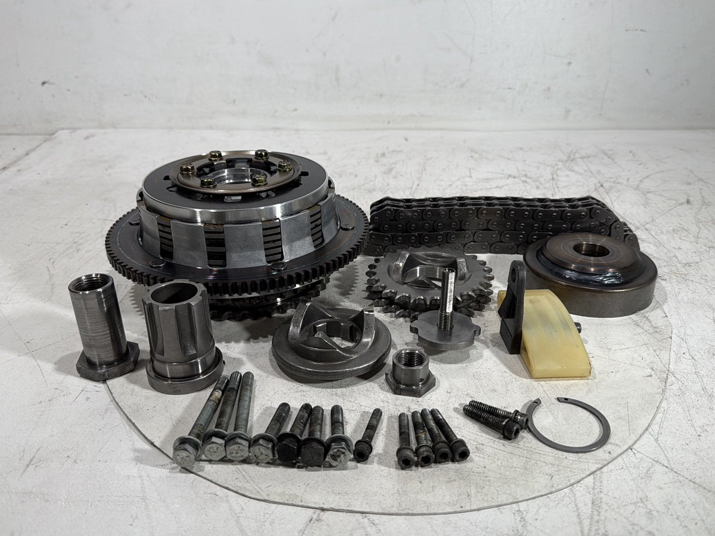 2006 Harley Touring FLHTCI Electra Glide Classic OEM Clutch Basket Chain Tensioner Kit