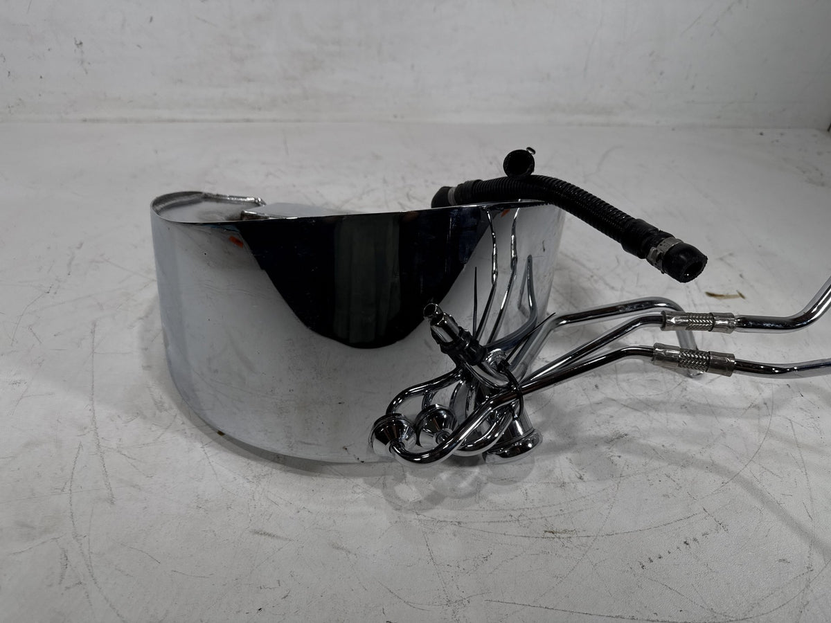 03 Harley Softail Deuce FXSTDI OEM Oil Tank Reservoir Bottle Canister & Dipstick