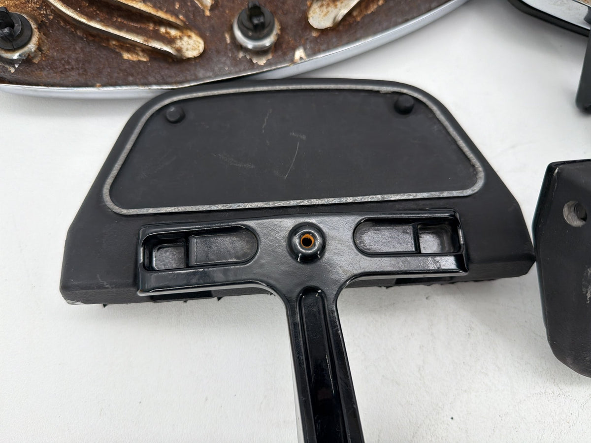 11 Harley Electra Glide Touring OEM Left Right Driver Pass Floorboard Foot Rest