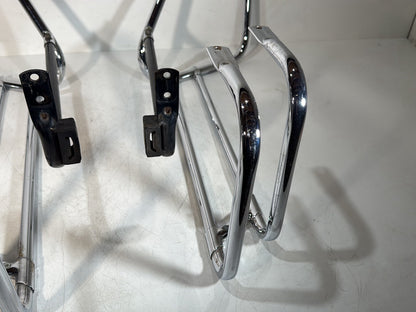 1984 - 1998 Harley-Davidson Touring Electra Glide Classic Rear Left Right Saddlebag Guard Rails Bar  	49193-93