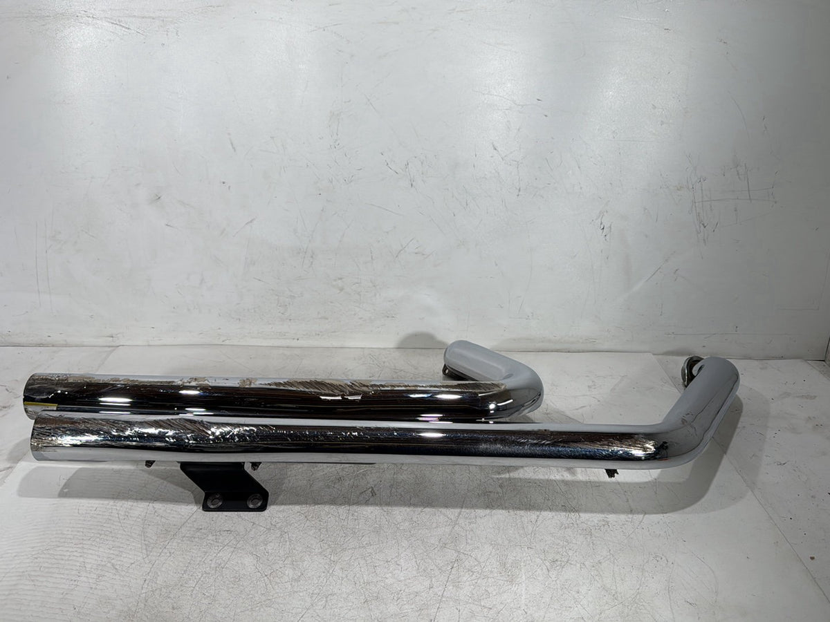 2003 Harley Softail Deuce FXSTD OEM Exhaust Header Pipes Vance & Hines SCRATCHED