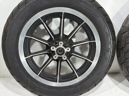 1994 Harley Electra Glide Touring Classic OEM Front & Rear Wheel Rim Tire 16"