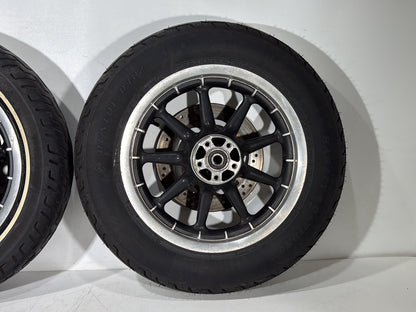 1999 - 2006 Harley-Davidson Touring Electra Glide Classic Front & Rear Wheel Rim Tire 43402-00B