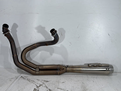 2004 Harley Dyna Super Glide FXDI OEM Exhaust Header Pipes Muffler