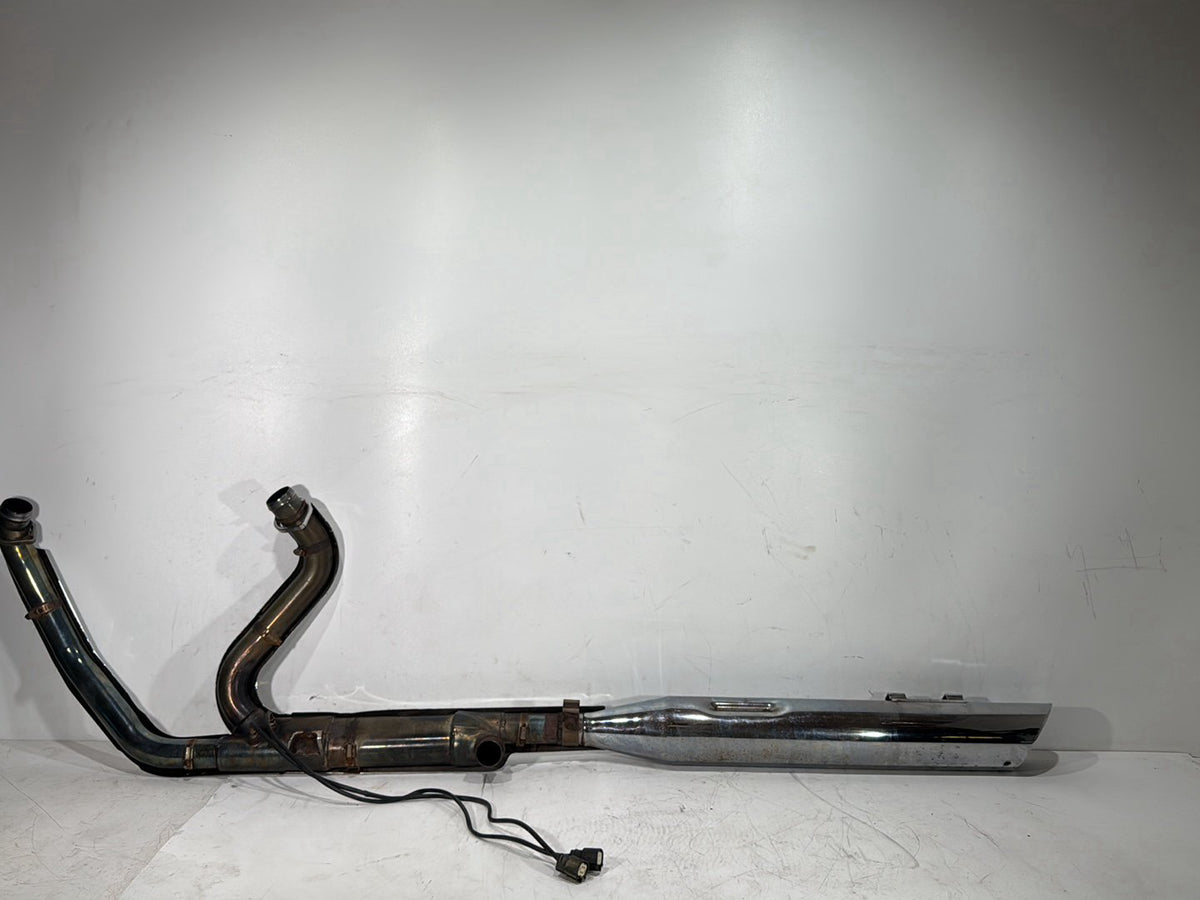 13 Harley Electra Glide Touring Ultra Exhaust Header Pipes Muffler Vance & Hines