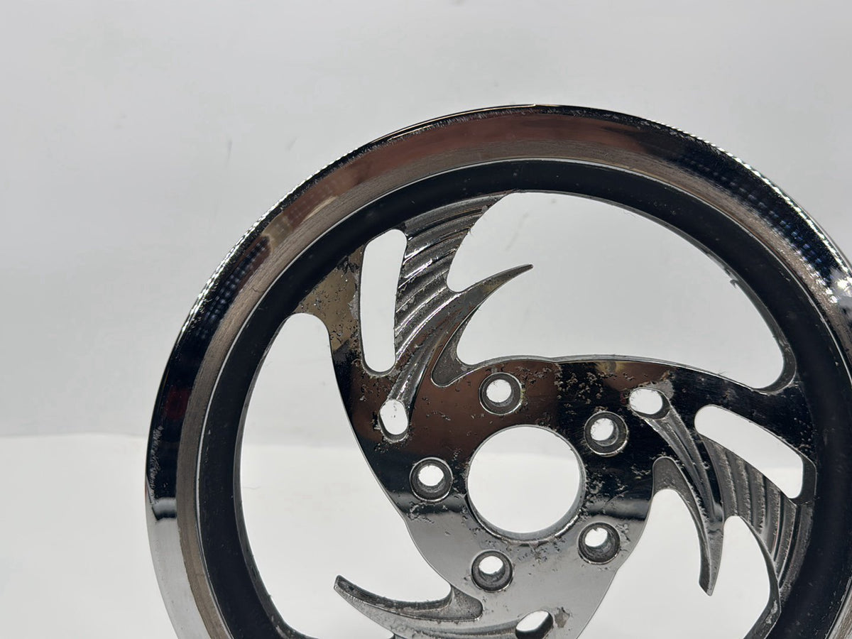 99 Harley Dyna Low Rider Rear Driver Pulley Sprocket Aftermarket Chrome 70T 1.5"