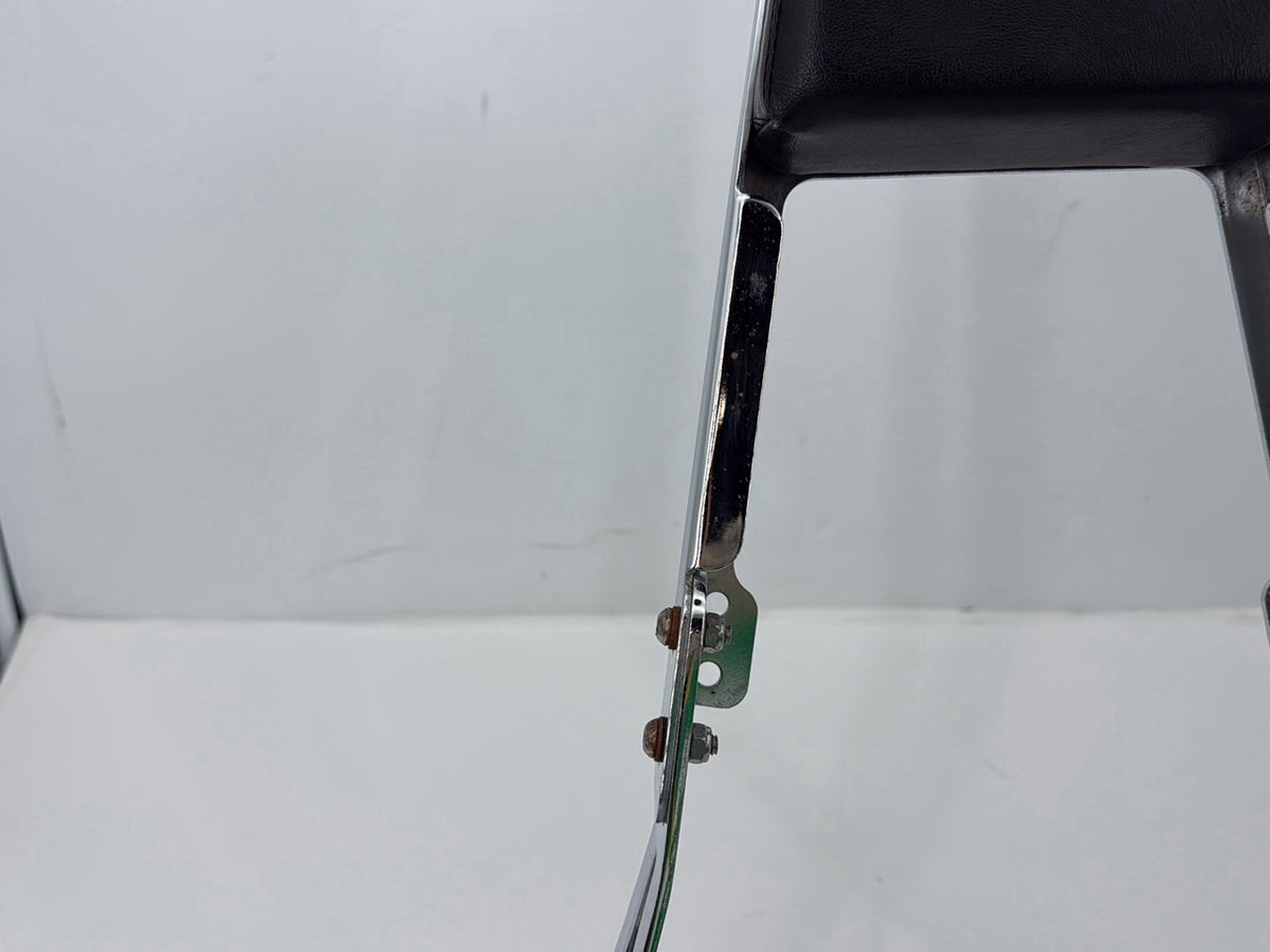 2003 Harley Sportster XL1200C 1200 OEM Rear Sissy Bar w/ Backrest Cushion Pad