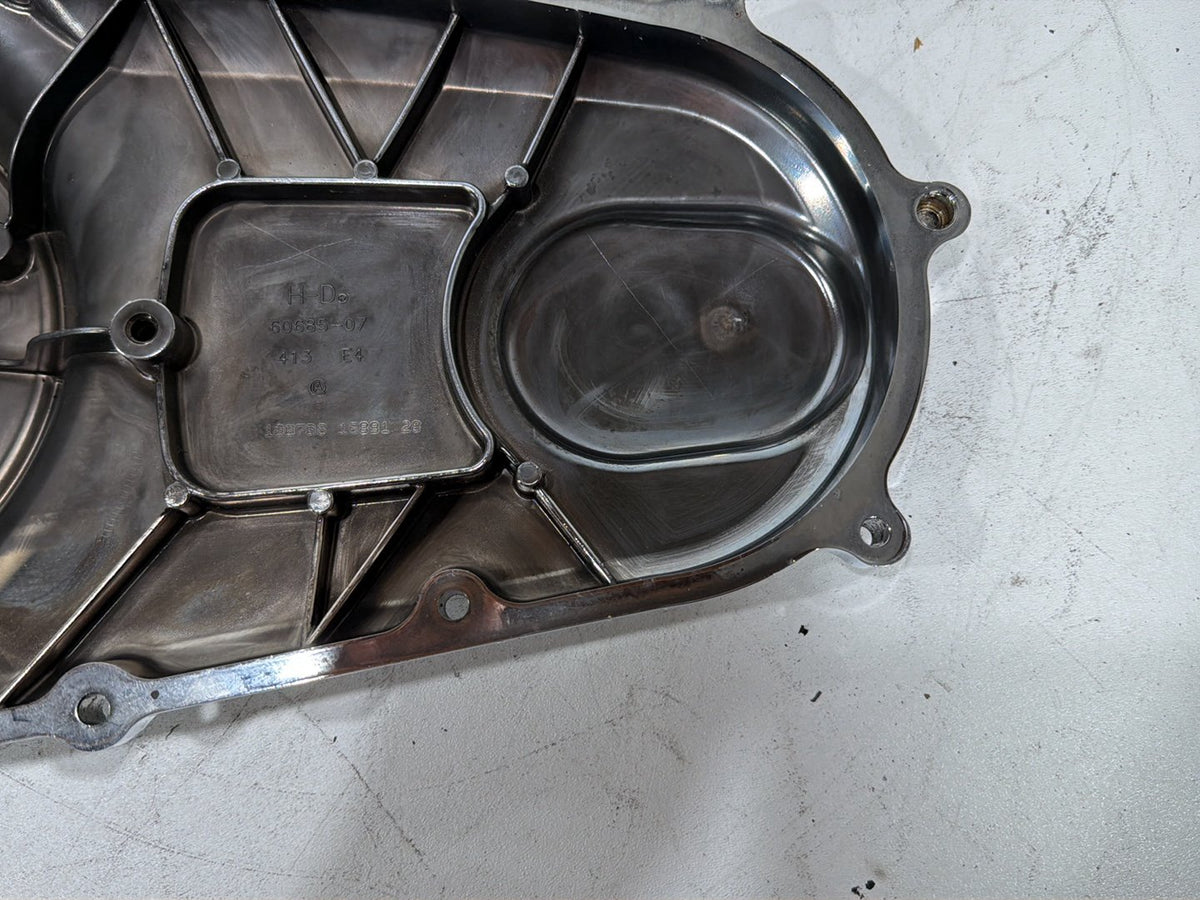 2009 Harley Road King Touring Police OEM Outer Primary Clutch Cover SCRATCHED