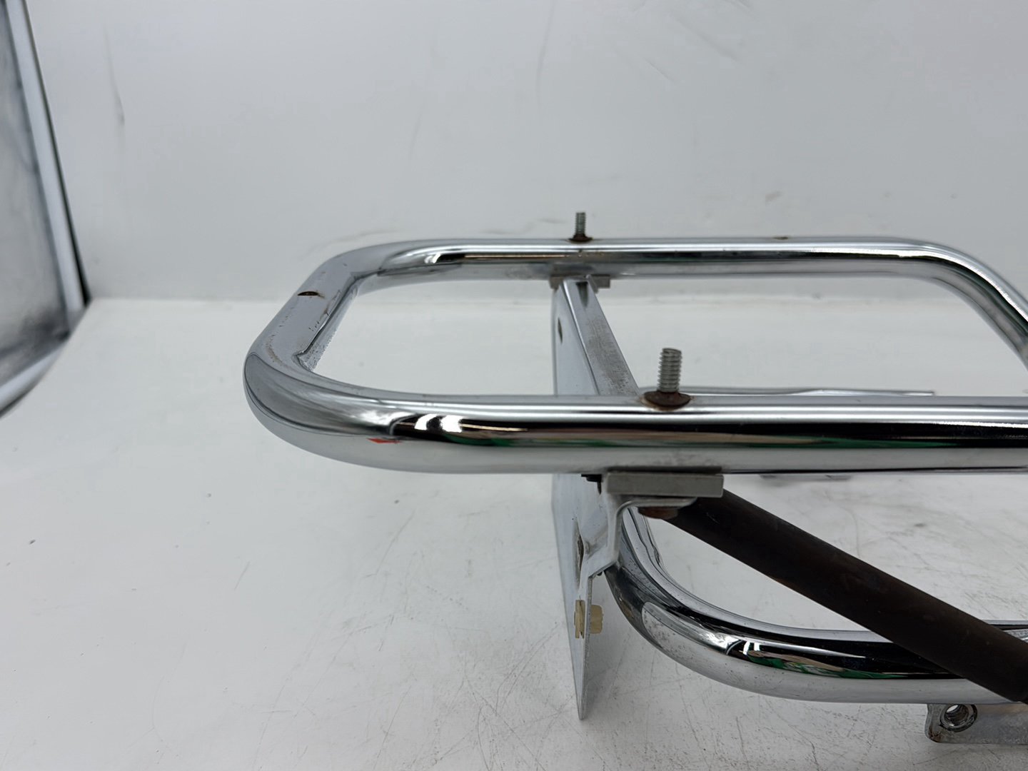 2008 Harley Touring FLHTCU Electra Glide Ultra OEM Rear License Plate Support Bar Holder