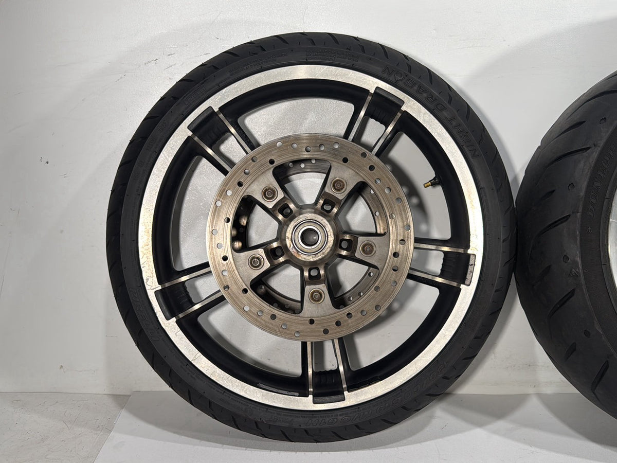 2017 Harley Road Glide Touring Front Rear Wheel Rim Tire 130/60 180/65 16" 19"
