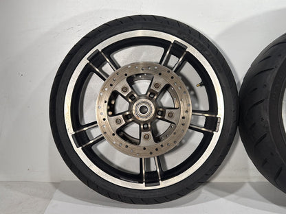 2017 Harley Road Glide Touring FLTRXS OEM Front & Rear Wheel Rim Tire