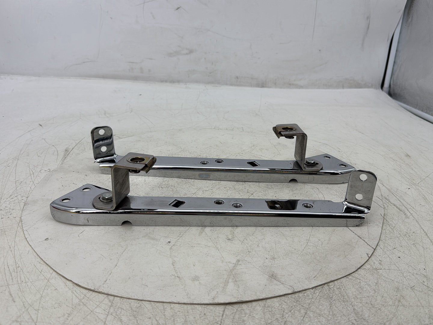 1998 Harley Touring FLHTCUI Electra Glide Ultra OEM Left Right Saddlebag Fender Struts Brackets