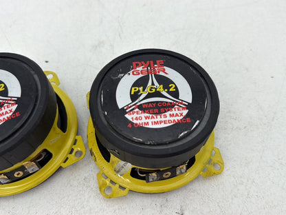 1984 - 1998 Harley-Davidson Touring Electra Glide Classic Left Right Sound Audio Speakers Pyle PLG4.2