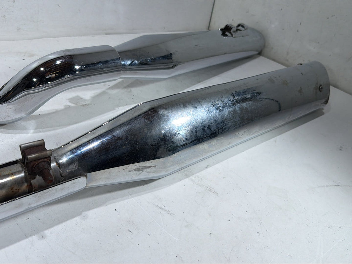 2009 Harley Street Glide Touring FLHX OEM Exhaust Header Pipes Muffler