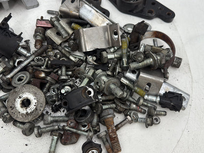 1999 - 2006 Harley-Davidson Touring Electra Glide Hardware Bolts Nuts & Brackets w/ Left Right Fork Swingarm Brackets
