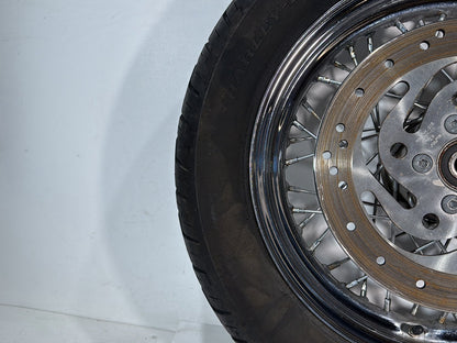 2005 Harley Dyna FXDWG Wide Glide OEM Rear Wheel Rim Tire Spoked