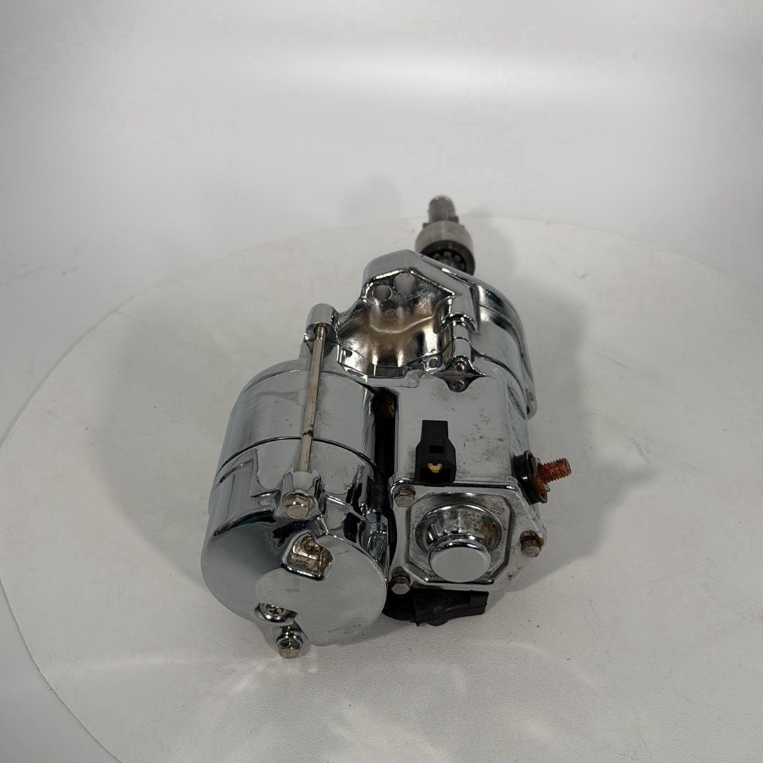 04 Harley Touring FLHTCUI Electra Glide Classic OEM Engine Starter Motor CHROME