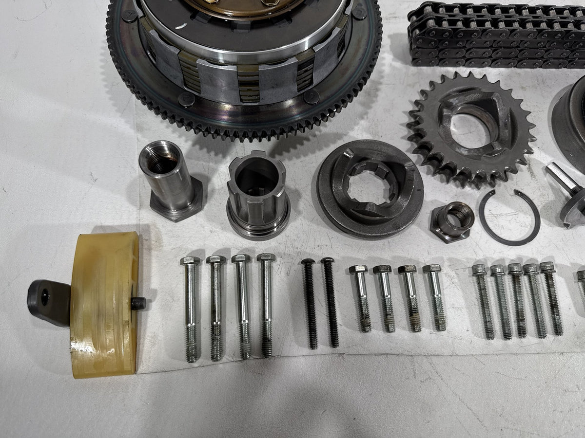 2003 Harley Softail Deuce FXSTDI OEM Clutch Basket Chain Tensioner Kit