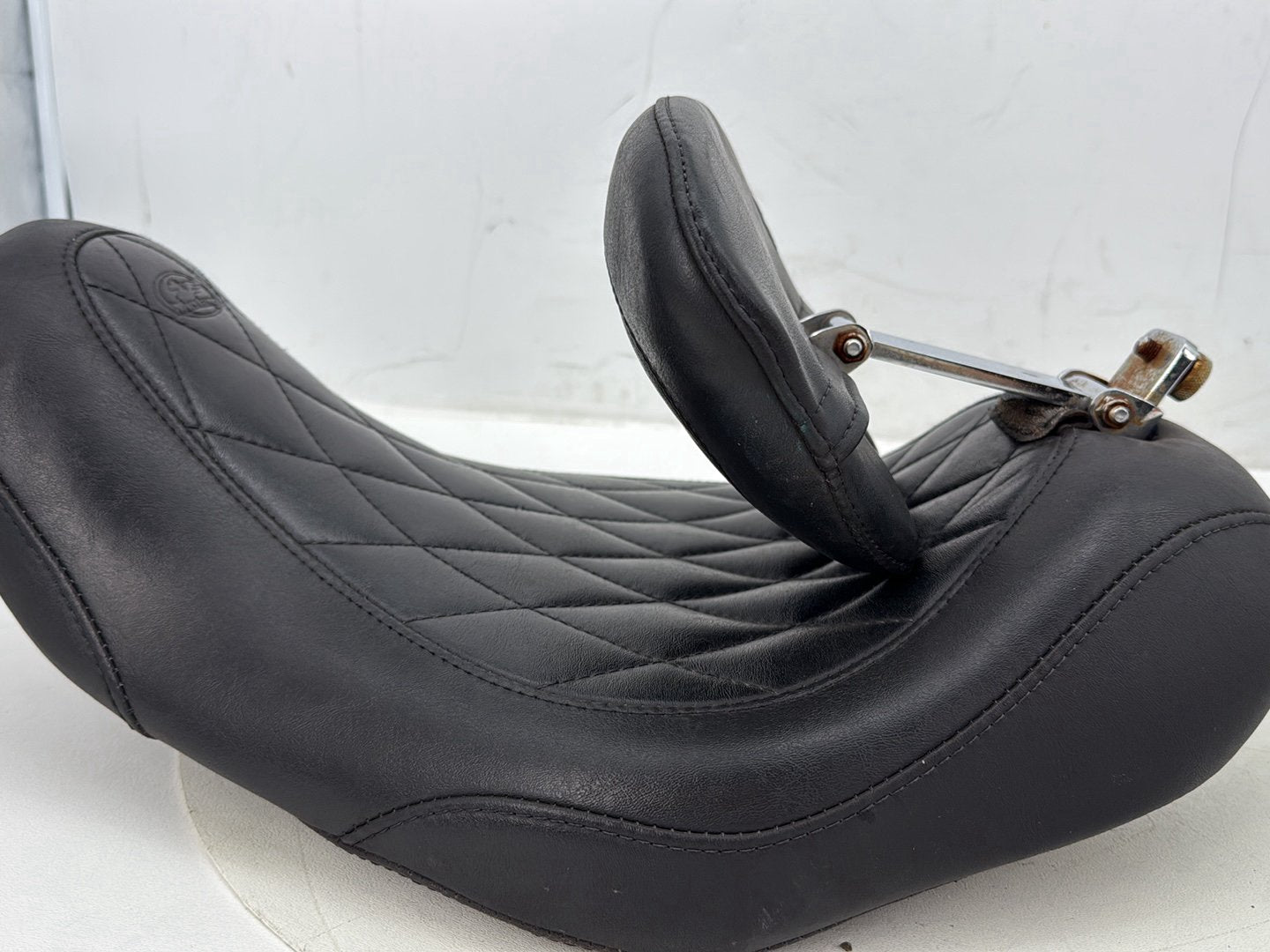 2012 Harley Dyna Fat Bob FXDF 103 OEM Rider Driver Solo Seat Pillion