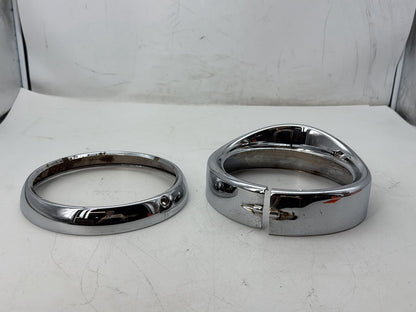 2008 Harley Road King Touring FLHR OEM Headlight Mount Bracket Ring Circle Trim